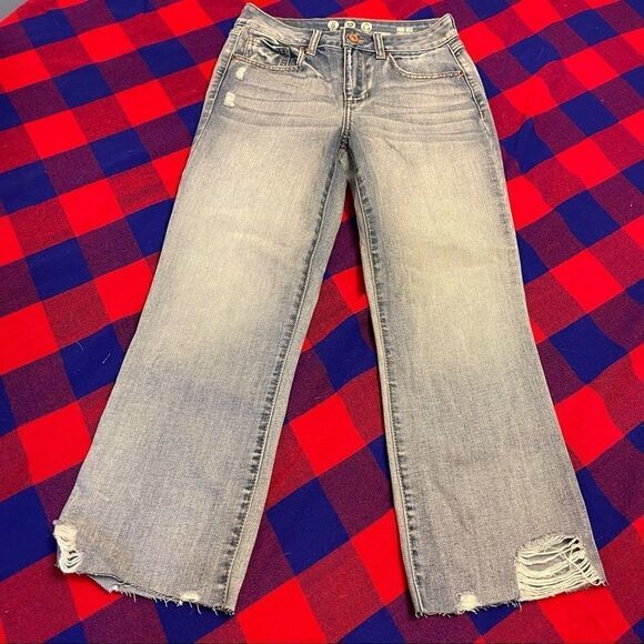 Peace Love Eco By Re Wash High Rise Vintage Reunion Denim Jeans Size 3/26 - Picture 1 of 9